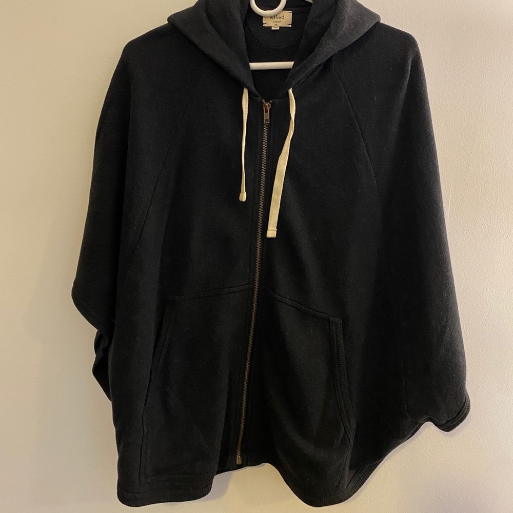 Wilfred Sweat Hoodie Poncho Size S